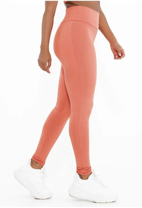 Calça Legging Grace Coral AQN SPORT Zero Transparência